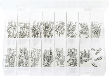 Assorted Terminals (Non-Insulated) 150 Pc Assorted Terminals (Non-Insulated) 150 Pc