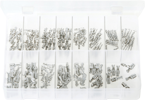 Assorted Terminals (Non-Insulated) 150 Pc Assorted Terminals (Non-Insulated) 150 Pc