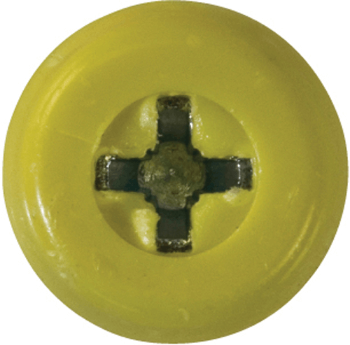 Number Plate Screws No.10 x 24mm Yellow Number Plate Screws No.10 x 24mm Yellow