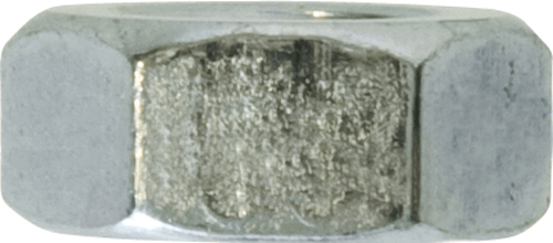 Assorted stainless steel UNC Zinc nut image showing durable zinc finish for industrial use.