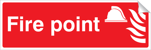 Fire Point 120 x 360mm Sticker Fire Point 120 x 360mm Sticker