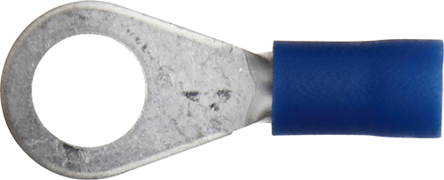 BLUE TERMINAL RING 1/4" BLUE TERMINAL RING 1/4" - Reliable Electrical Connectors