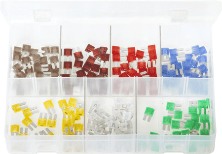 Assorted LITTELFUSE 'MICRO2' Blade Fuses 175 Pc Assorted LITTELFUSE 'MICRO2' Blade Fuses 175 Pc