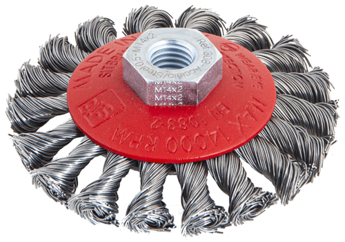 Conical Brush Twist Knot M10 95mm Conical Brush Twist Knot M10 95mm