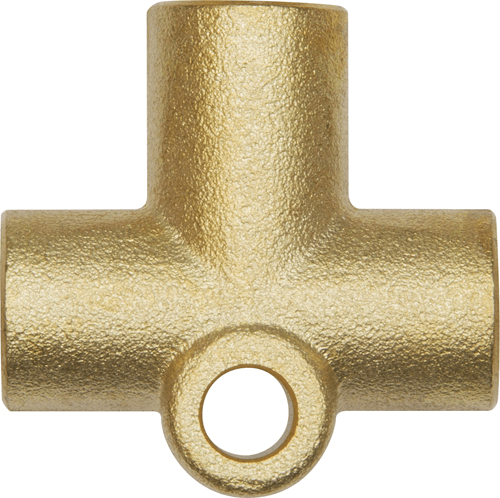 Brake Tubing Connector – 3/8" UNF x 24 TPI 3-Way Brake Tubing Connector 3/8 UNF 3-Way | Castle Engineers