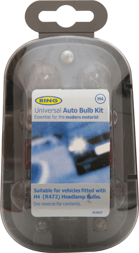 RING H4 (R472) Headlamp Bulb Kit RING H4 (R472) Headlamp Bulb Kit