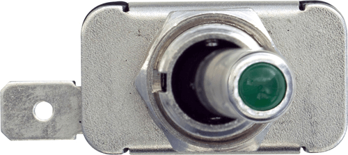 12V LED Metal Toggle Switches - Green 12V LED Metal Toggle Switches - Green