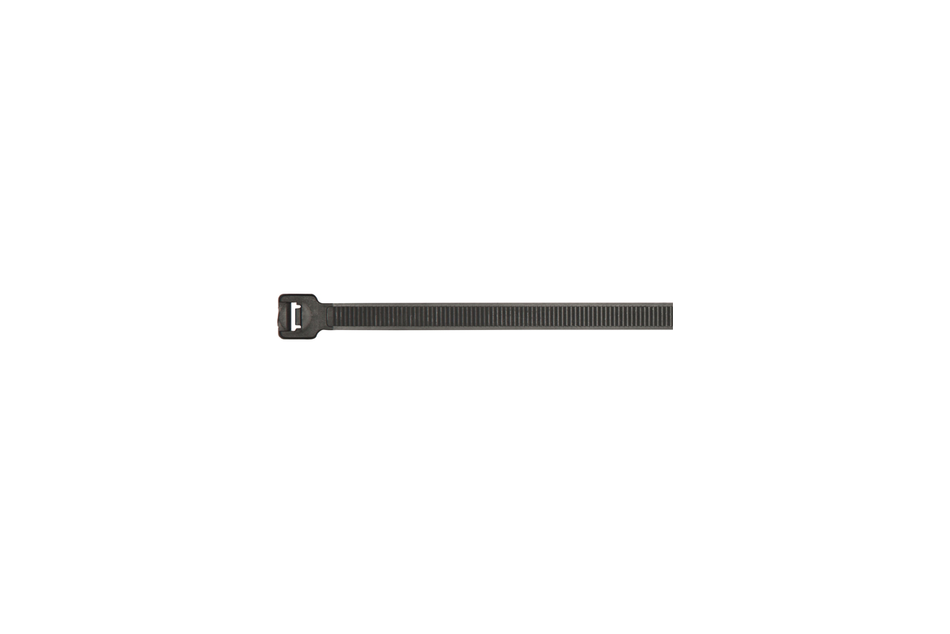 T50R Black Cable Ties 200 x 4.8mm – Pack of 100