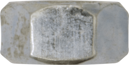 Assorted steel nuts in UNF Zinc with zinc plating for corrosion resistance and durability.