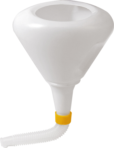 Funnel Polythene w/Spout+Filter 15cm Funnel Polythene w/Spout+Filter 15cm
