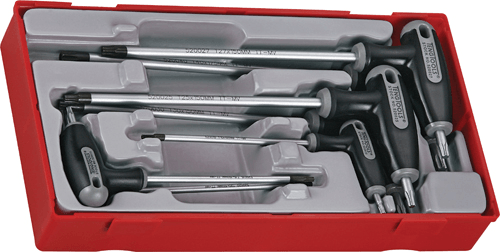 TENG Tray T-Handle Torx Driver Set 7-pce TENG Tray T-Handle Torx Driver Set 7-pce