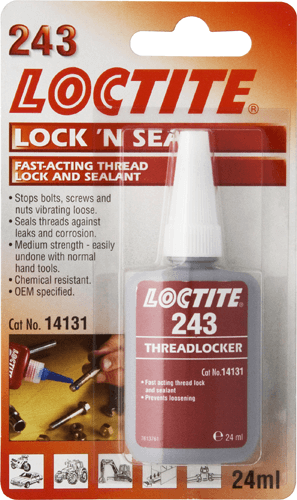 LOCTITE 243 Lock 'n Seal 24ml bottle LOCTITE 243 Lock 'n Seal 24ml bottle