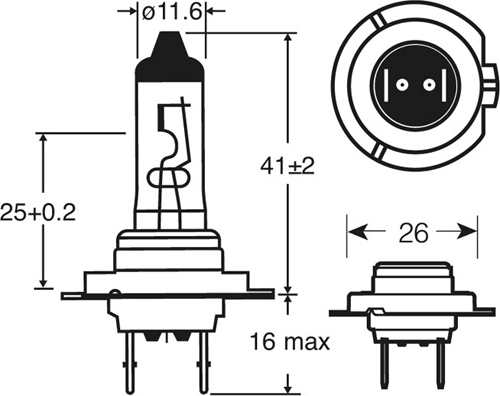 RING 'Xenon150' Bulbs H7 12V 55W Px26d RING 'Xenon150' Bulbs H7 12V 55W Px26d