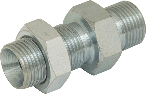 Hydraulic BSPP Bulkhead Fitting 1/2" Hydraulic BSPP Bulkhead Fitting 1/2"
