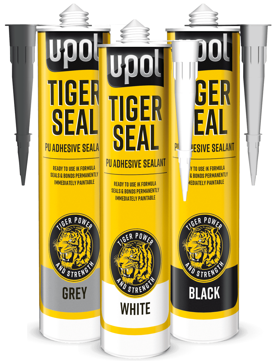 U-POL 'Tiger Seal' PU Adhesive Sealant 310ml - White-Multipack U-POL 'Tiger Seal' PU Adhesive Sealant 310ml - White-Multipack