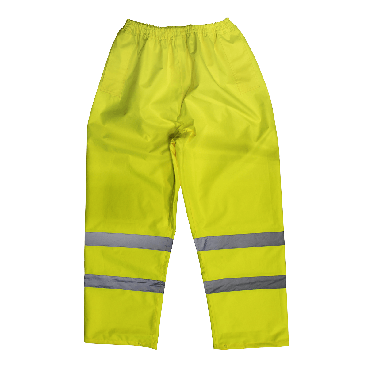 Sealey Hi-Vis Yellow Waterproof Trousers Sealey Hi-Vis Yellow Waterproof Trousers