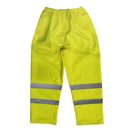 Sealey Hi-Vis Yellow Waterproof Trousers Sealey Hi-Vis Yellow Waterproof Trousers