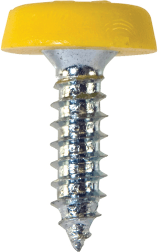 Assorted Number Plate Fasteners - Plastic Head 260 Pc Assorted Number Plate Fasteners - Plastic Head 260 Pc