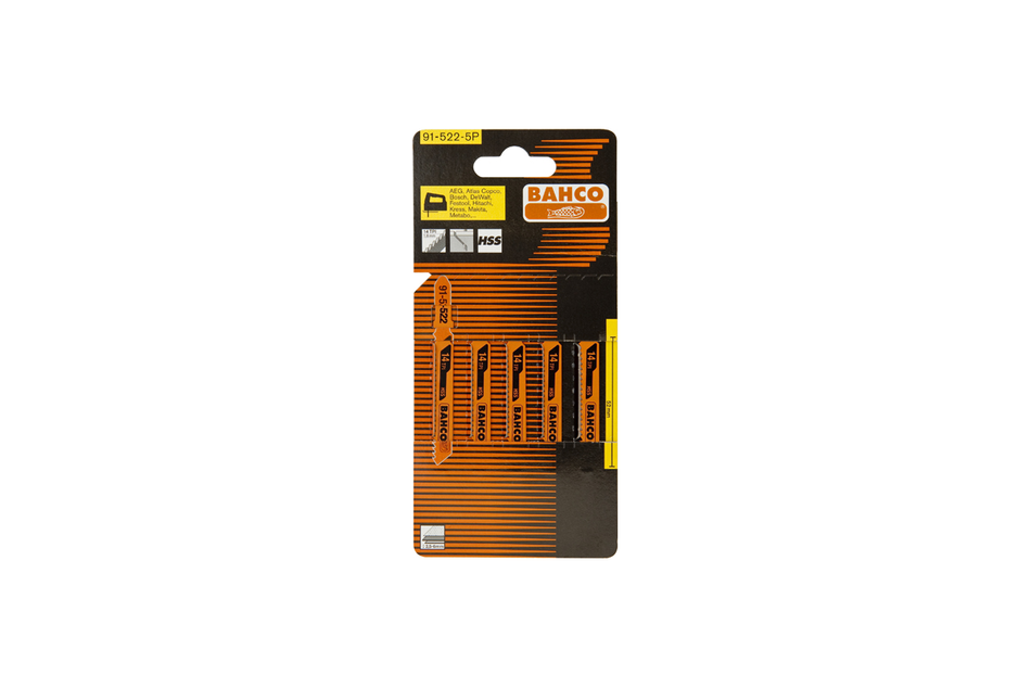 BAHCO Jigsaw Blade HSS 75mm 21 TPI