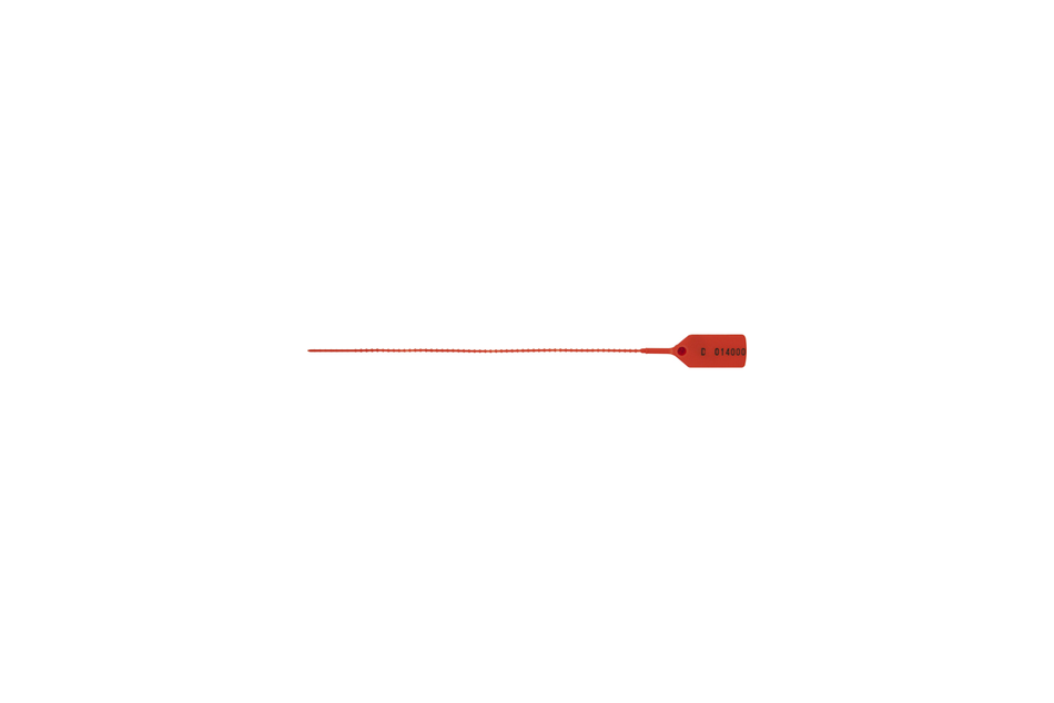 Kel-Tie Security Seals Red Sequential No.'s
