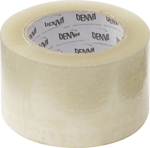 Clear Poly Tape Low Noise 72mm x 132m Roll Clear Poly Tape Low Noise 72mm x 132m Roll