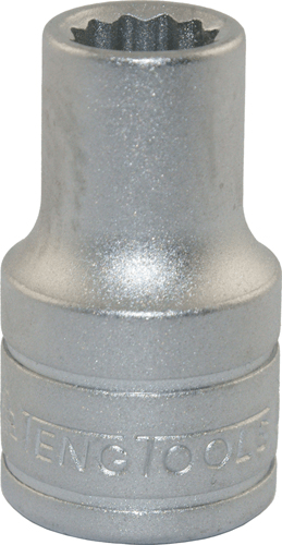 TENG 1/2 Dr Socket 12Pt Regular 23mm TENG 1/2 Dr Socket 12Pt Regular 23mm