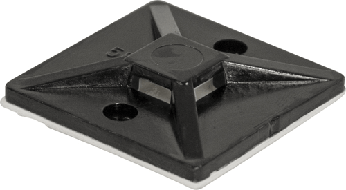 Cable Tie Bases Self-Adv - 3.5mm Tie Blk Cable Tie Bases Self-Adv - 3.5mm Tie Blk