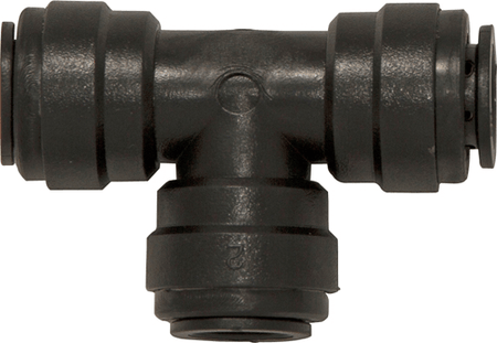 Assorted Quick-Fit Couplings - Elbows + Tees, Metric 17 Pc Assorted Quick-Fit Couplings - Elbows + Tees, Metric 17 Pc
