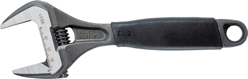BAHCO Adjustable Wrench Wide Jaw 218mm BAHCO Adjustable Wrench Wide Jaw 218mm