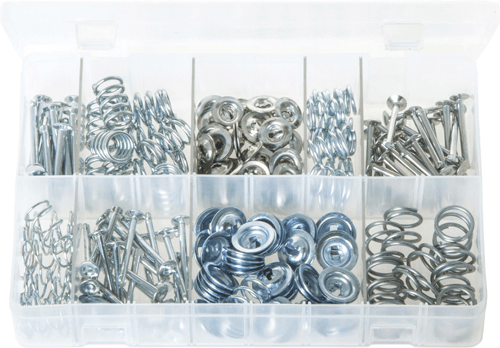 Assorted Brake Shoe Hold-Down Kit 200 Pc Brake Shoe Hold-Down Kit – Assorted Box | Castle Engineers Supplies