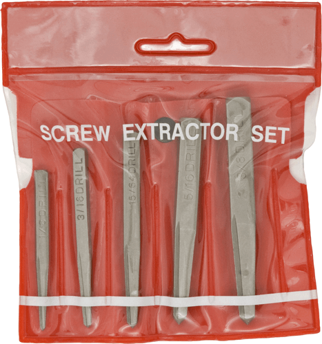 Screw & Stud Extractor Set 5-pce Screw & Stud Extractor Set 5-pce