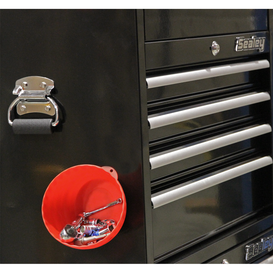 Sealey Magnetic Collector 150mm Red Sealey Magnetic Collector 150mm Red