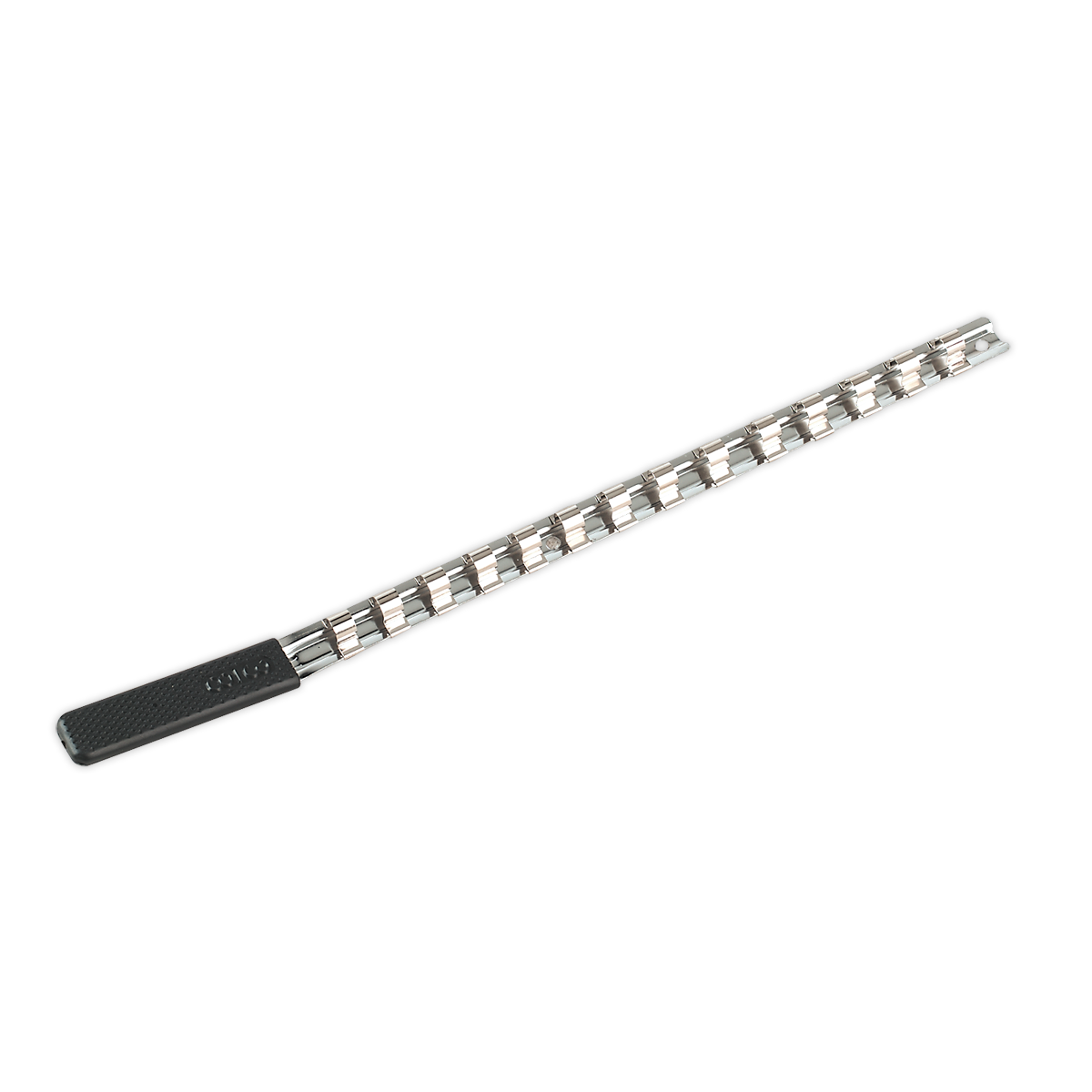 Sealey Socket Retaining Rail 14 clips 3/8"dr Sealey Socket Retaining Rail 14 clips 3/8"dr