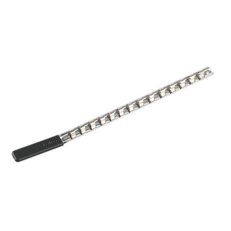 Sealey Socket Retaining Rail 14 clips 3/8"dr Sealey Socket Retaining Rail 14 clips 3/8"dr
