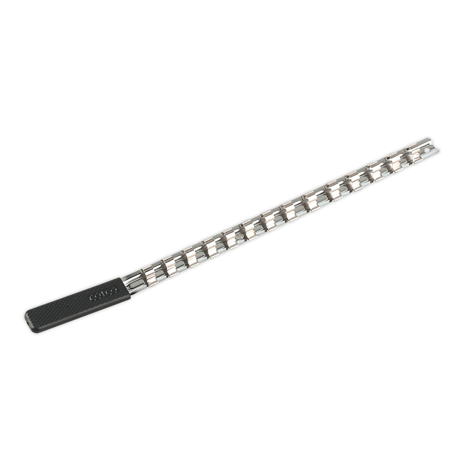 Sealey Socket Retaining Rail 14 clips 3/8"dr Sealey Socket Retaining Rail 14 clips 3/8"dr