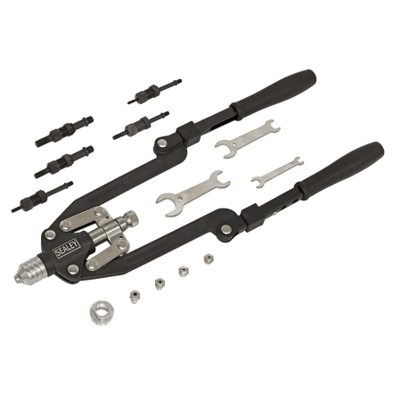 Sealey Rivet & Threaded Nut Rivet Kit Sealey Rivet & Threaded Nut Rivet Kit
