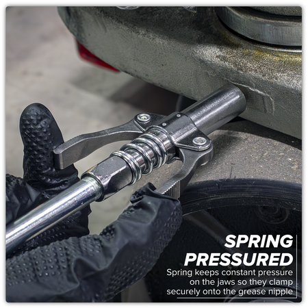 Sealey Double Handle Grease Gun Coupler Sealey Double Handle Grease Gun Coupler