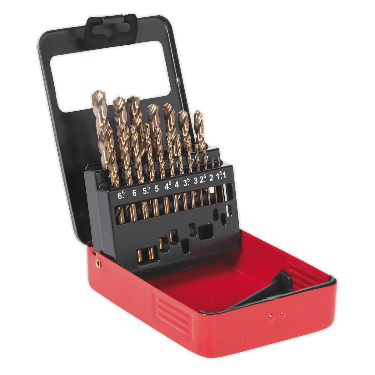 Sealey HSS Cobalt Split Point Drill Set 19pc Sealey HSS Cobalt Split Point Drill Set 19pc