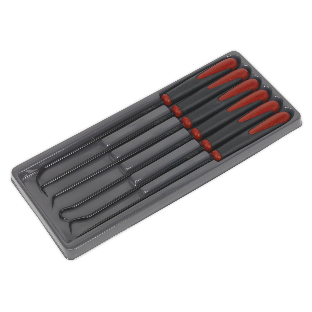 Sealey Pick & Hook Set 6pc Extra-long Sealey Pick & Hook Set 6pc Extra-long