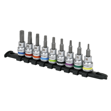 TRX-Star Socket Bit Set 9pc 3/8"dr TRX-Star Socket Bit Set 9pc 3/8"dr