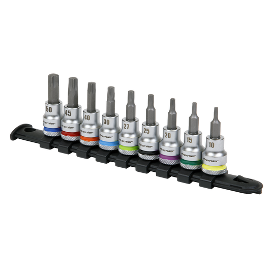 TRX-Star Socket Bit Set 9pc 3/8"dr TRX-Star Socket Bit Set 9pc 3/8"dr