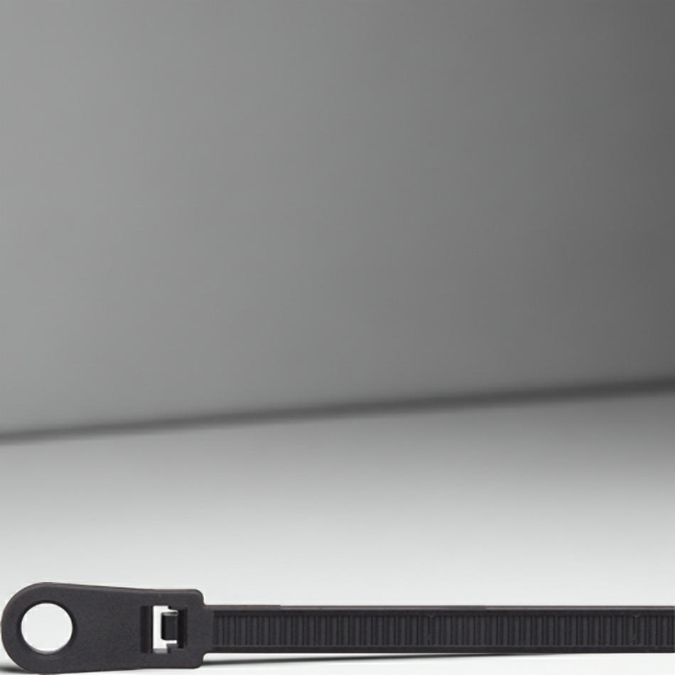 HELLMN Cable Ties Black T50MR 215x4.6mm