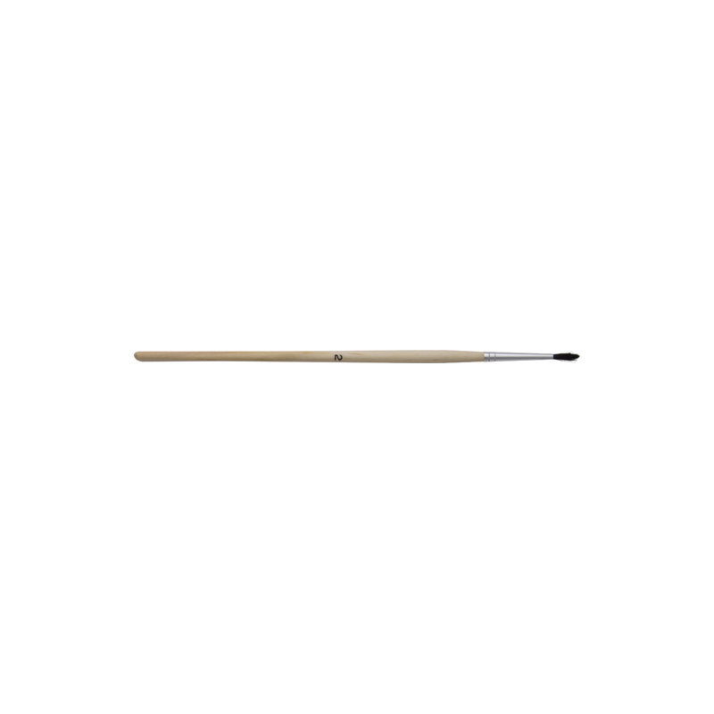 Touch Up Brushes Wood Handle No.2