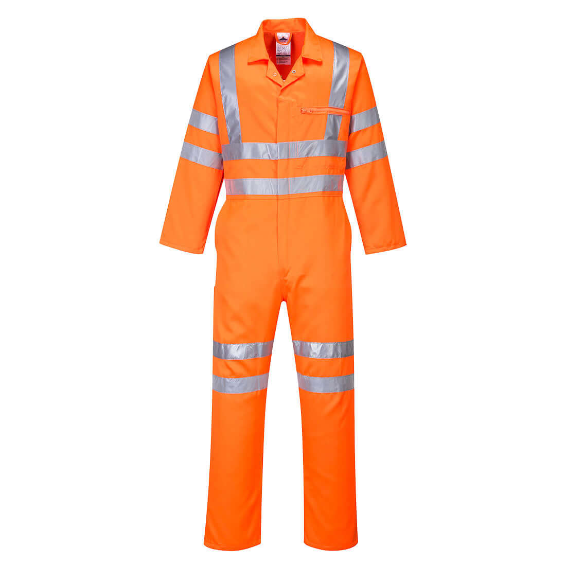 Portwest Hi-Vis Polycotton Coverall Orange Portwest Hi-Vis Polycotton Coverall Orange