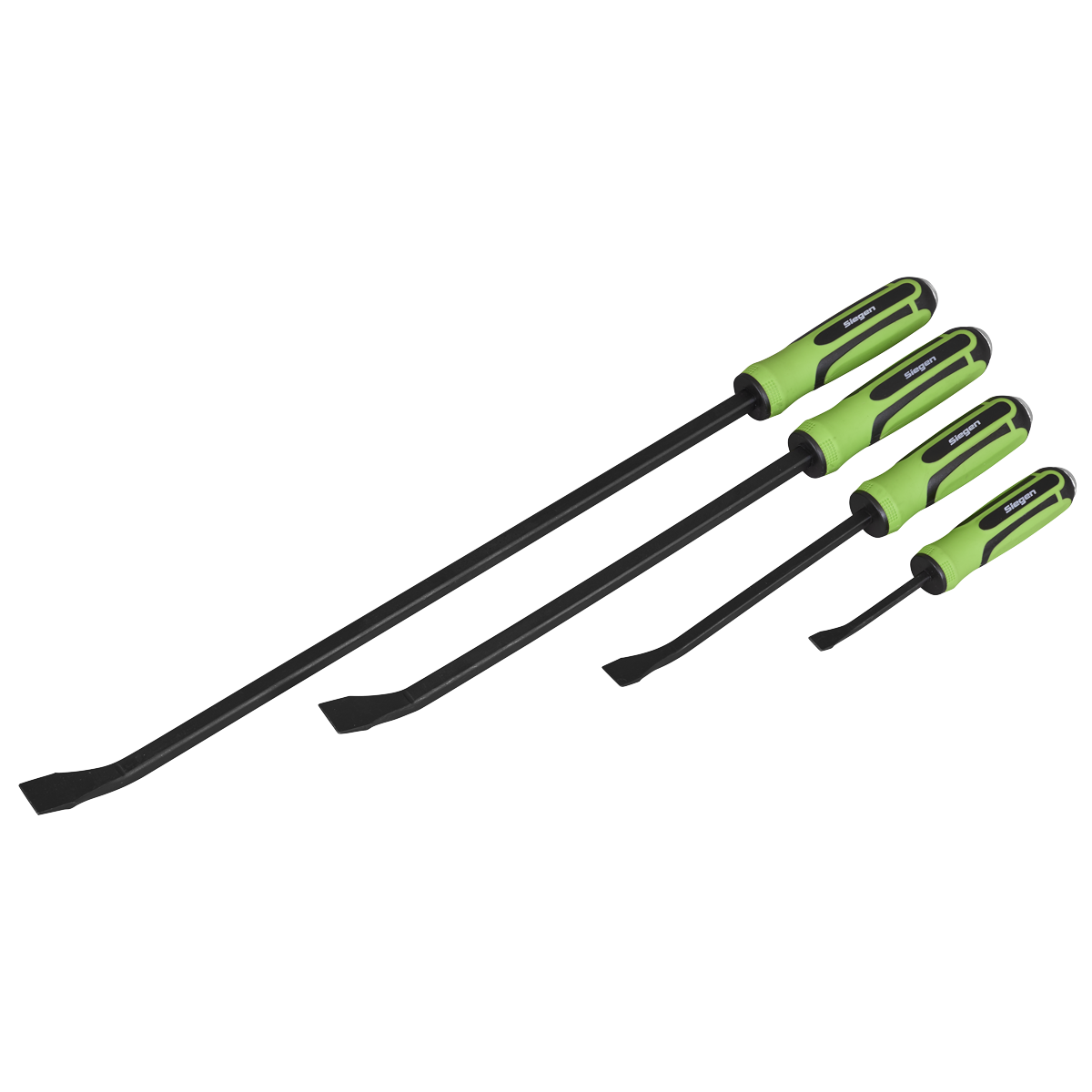 Sealey Angled Pry Bar Set with Hammer Cap H-Duty 4pc Sealey Angled Pry Bar Set with Hammer Cap H-Duty 4pc