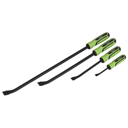 Sealey Angled Pry Bar Set with Hammer Cap H-Duty 4pc Sealey Angled Pry Bar Set with Hammer Cap H-Duty 4pc