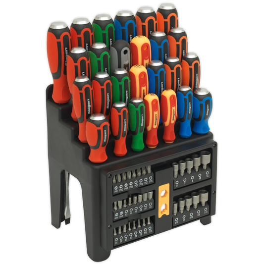 SEALEY Hammer Thru Screwdriver Set 61pc SEALEY Hammer Thru Screwdriver Set 61pc