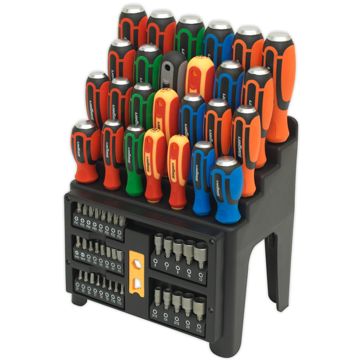 SEALEY Hammer Thru Screwdriver Set 61pc SEALEY Hammer Thru Screwdriver Set 61pc