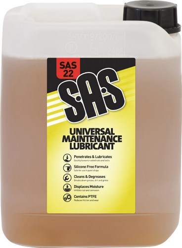 S.A.S Universal Maintenance Spray 5 ltr S.A.S Universal Maintenance Spray 5 Ltr - Bulk Liquid Solution