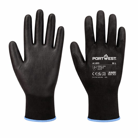 PORTWEST PU COATED GLOVES - Pack of 12 PORTWEST PU COATED GLOVES - Pack of 12 for Ultimate Grip